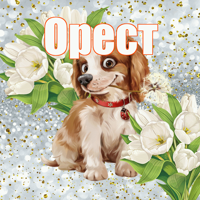 Орест! Хорошего настроения! Красивая открытка Оресту!
