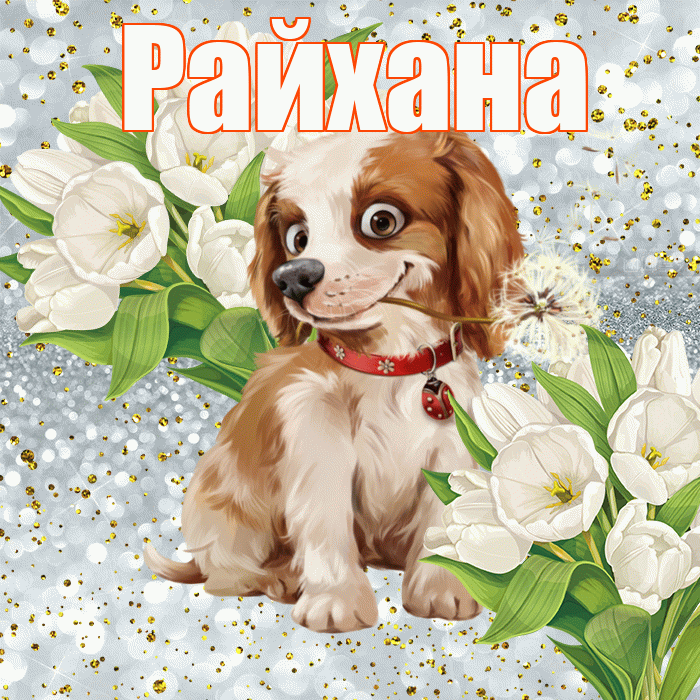 Райхана! Хорошего настроения! Красивая открытка Райхане!