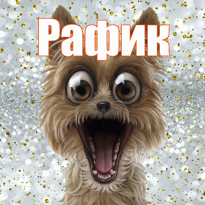 Рафик! Хорошего настроения! Красивая открытка Рафику!