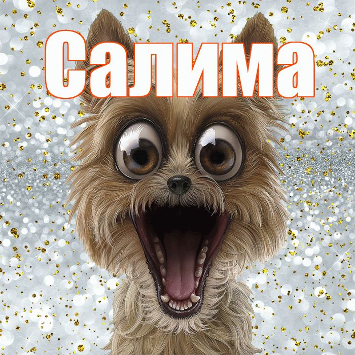 Салима! Хорошего настроения! Красивая открытка Салиме!