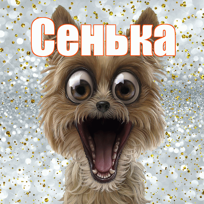 Сенька! Хорошего настроения! Красивая открытка !