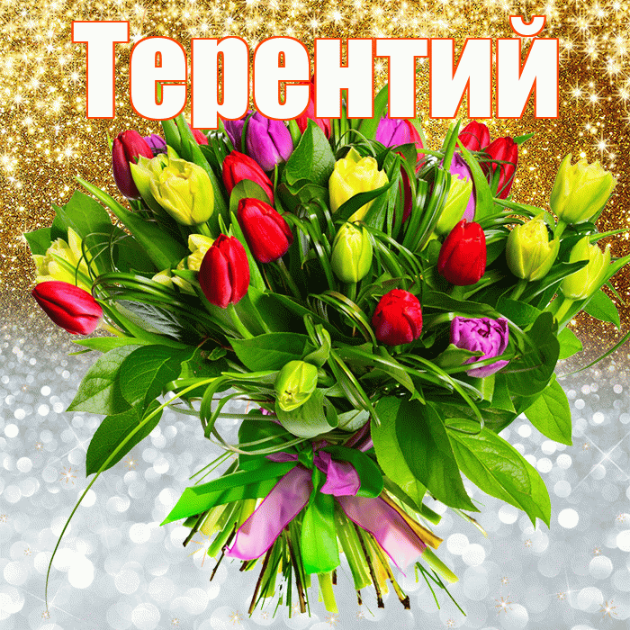 Терентий! Хорошего настроения! Красивая открытка Терентию!