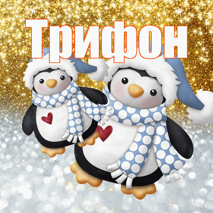 Трифон! Хорошего настроения! Красивая открытка Трифону!