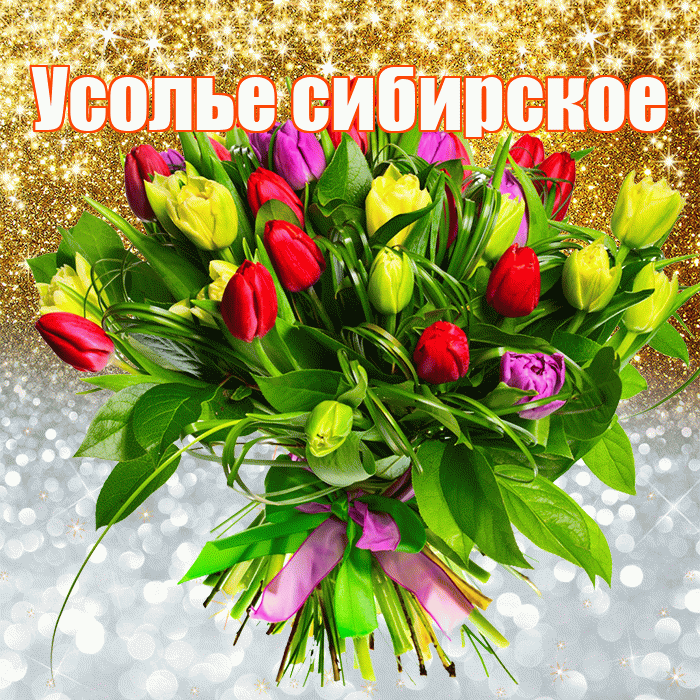 Усолье сибирское! Хорошего настроения! Красивая открытка !