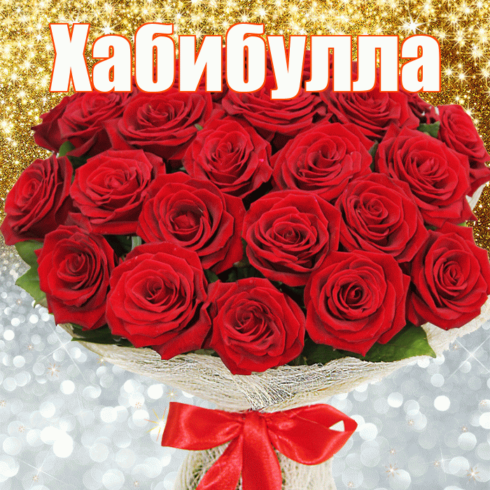 Хабибулла! Хорошего настроения! Красивая открытка Хабибулле!