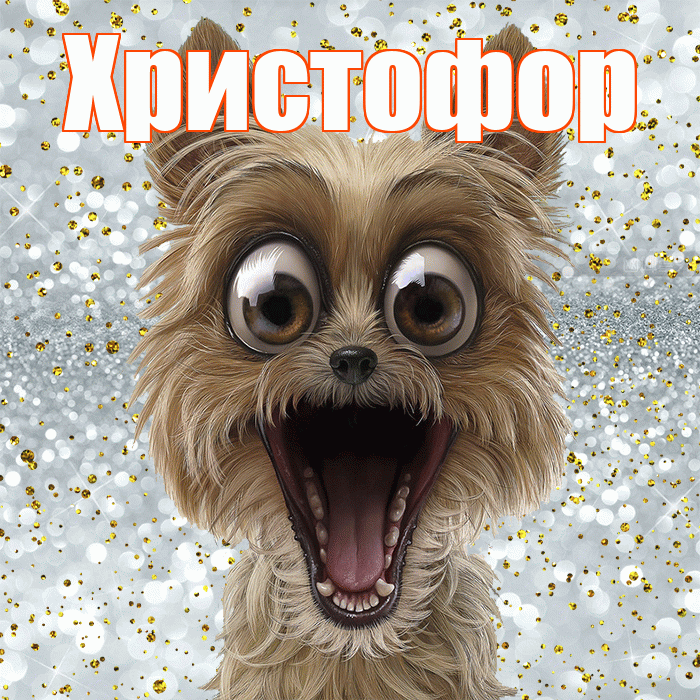 Христофор! Хорошего настроения! Красивая открытка Христофору!