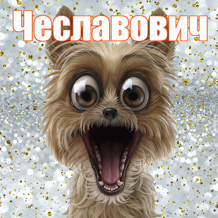 Чеславович! Хорошего настроения! Красивая открытка Чеславовичу!