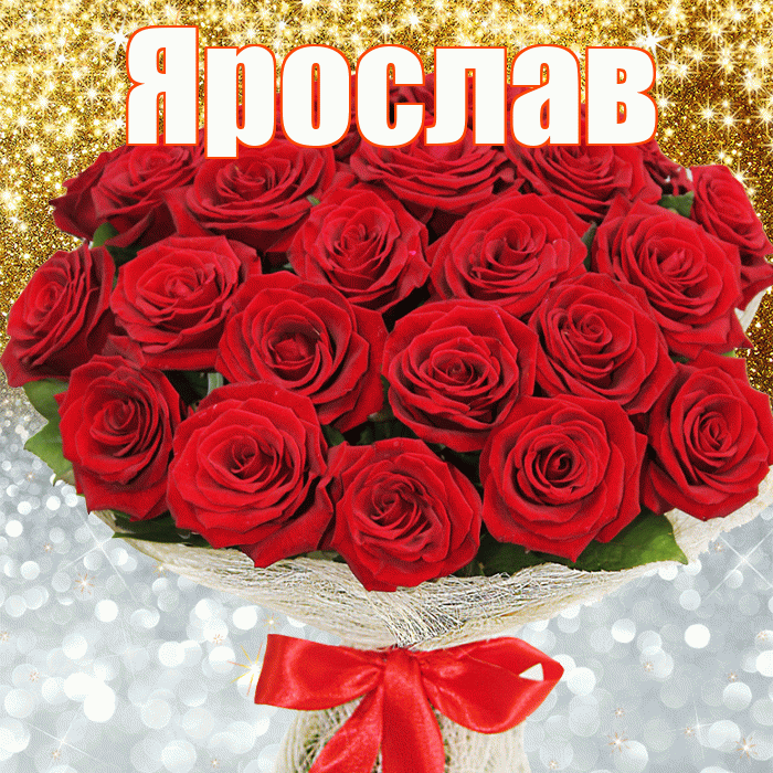 Ярослав! Хорошего настроения! Красивая открытка Ярославу!
