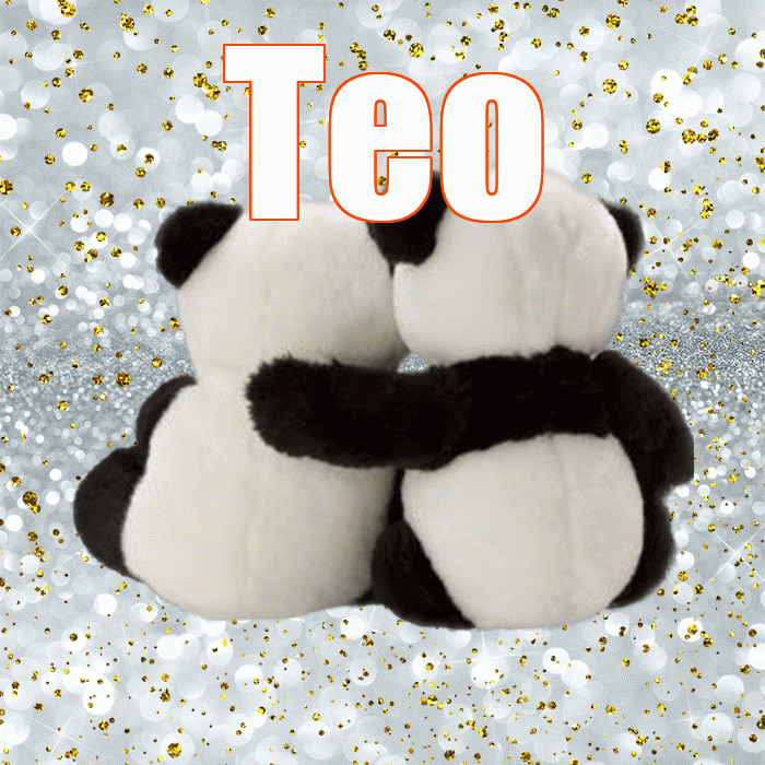 Тео! Хочу Тебя обнять! Красивая открытка !