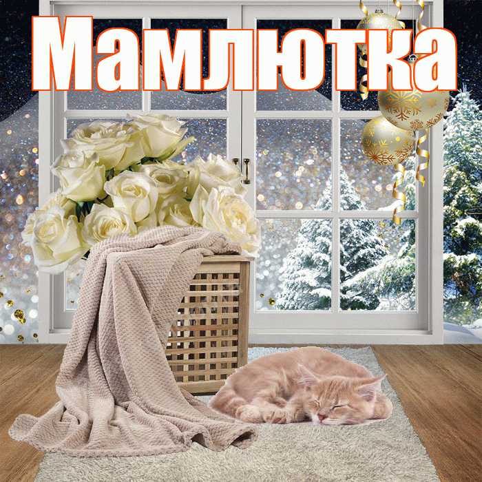 Мамлютка! Чудесного зимнего вечера! Красивая открытка Мамлютке!